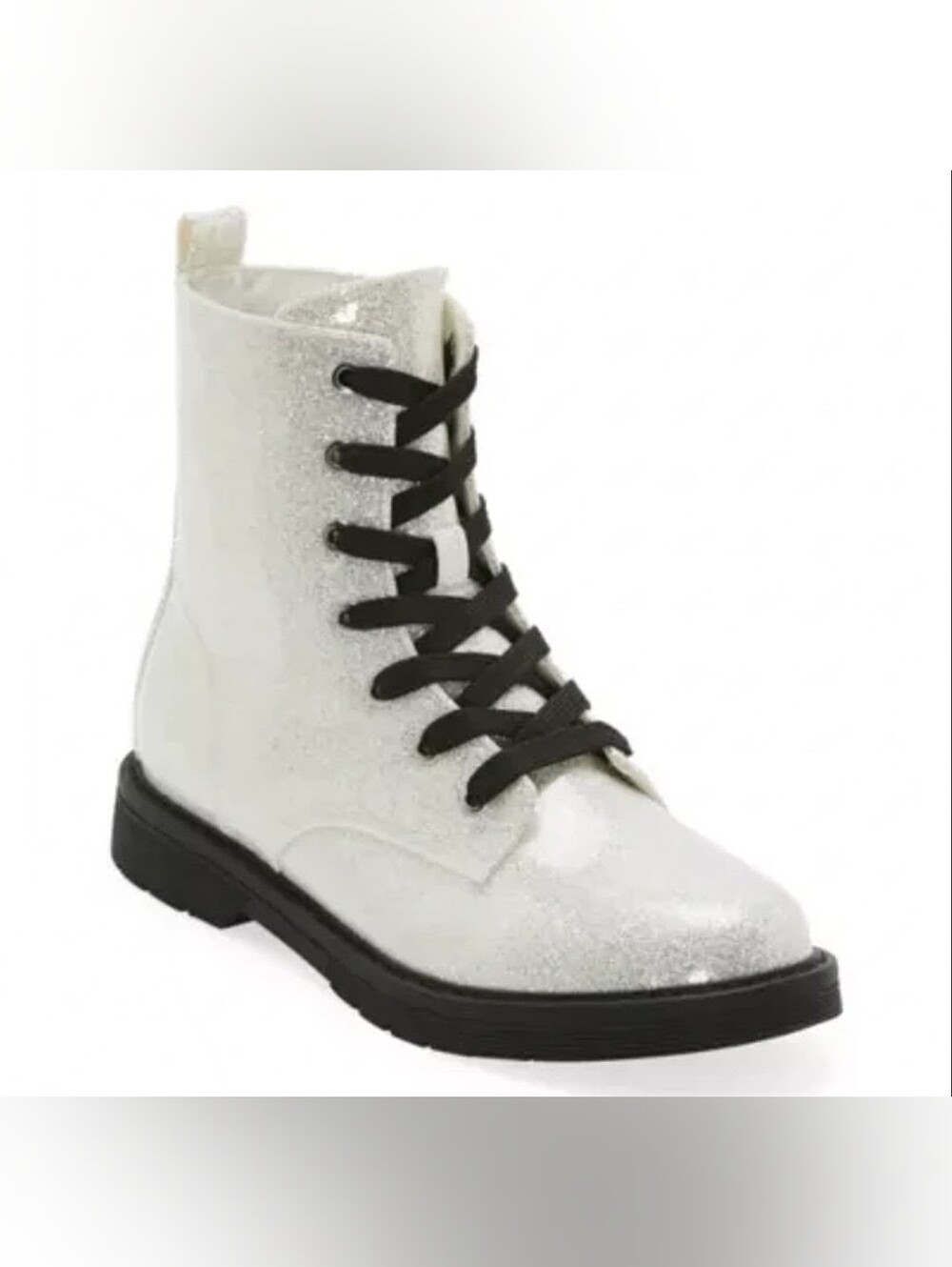 🆕️Girls Thereabouts Reese Silver Glitter Boots.